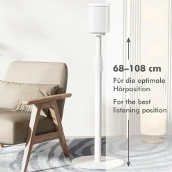 LogiLink Gulvstativ Sonos Era 100 / Era 300 682-1068 mm