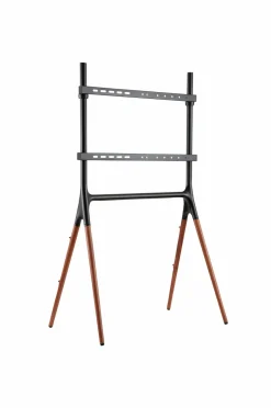 LogiLink Gulvstativ Til TV 49-70 Sort/valnød