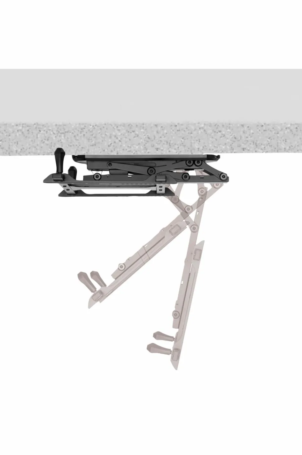 LogiLink Motoriseret flipdown-loftbeslag til TV 32-70"