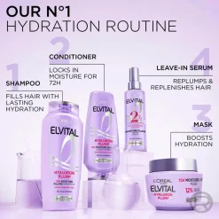 L'Oréal Paris Elvital Hyaluron Plump Shampoo For Dehydrated Hair