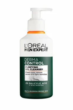 L'Oréal Paris Men Expert Derma Control Purifying Gel Cleanser For Sensitive Skin 260 Ml
