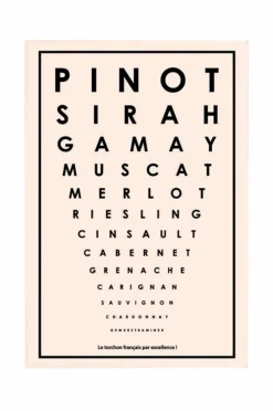 Maison Vivaraise Køkkenhåndklæde Grape Varieties 48 X 72