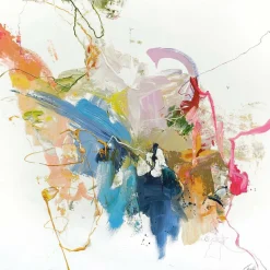 Malerifabrikken Confidential Pink / Blandet maleri / 100 X 100 cm