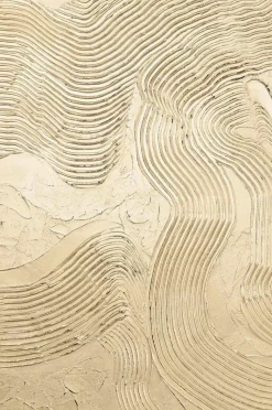 Malerifabrikken Design Maleri / Metallic Champagne / 90x120 Cm