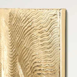 Malerifabrikken Design Maleri / Metallic Champagne / 90x120 Cm