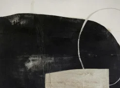 Malerifabrikken Design Maleri / Sort Of Stone / 120x90 Cm