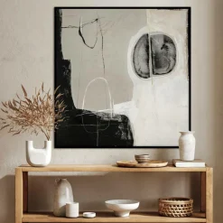 Malerifabrikken Design Painting / Ensemble / 100x100 Cm / Sort ramme