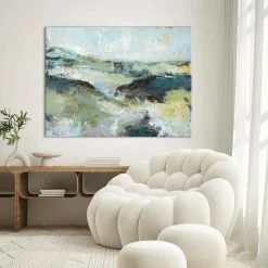 Malerifabrikken Green Mountain / Blandet maleri / 120 X 90 cm