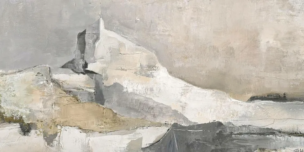 Malerifabrikken Nordic Shapes / Blandet maleri / 140 X70 cm