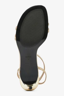 Mango Sandaler med hæl Blues