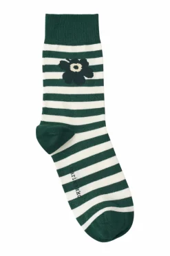 Marimekko Ankelstrømper Kasvaa Tasaraita Unikko