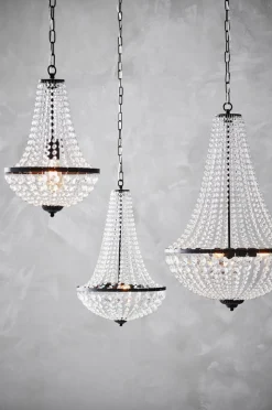 Markslöjd GRÄNSÖ Krystallysekrone Sort/MC