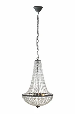 Markslöjd GRÄNSÖ Krystallysekrone Sort/MC