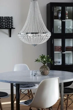 Markslöjd GRÄNSÖ Lysekrone 3L Krom/MC