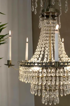 Markslöjd MARIELUND Lysekrone 3L Antik/MC