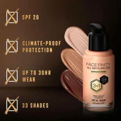 Max Factor All Day Flawless 3in1 Foundation