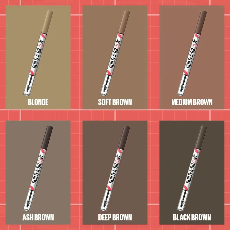 Maybelline BUILD-A-Brow 2-I-1 Brow Pen