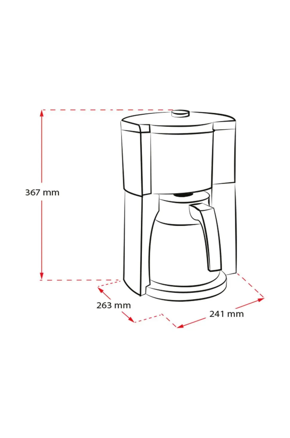 Melitta Termokande til brygning Look 5.0 Therm Timer