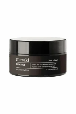 Meraki Bodyscrub Deep Valley Charcoal 200 Ml