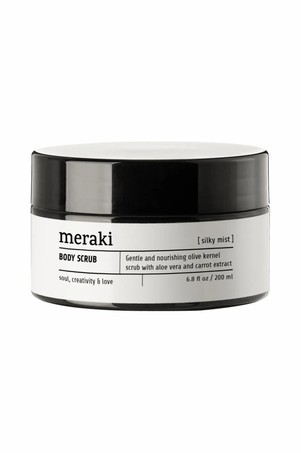 Meraki Olive Bodyscrub Silky Mist 200 Ml