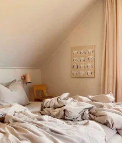 Midnatt Dynebetræk Pebble