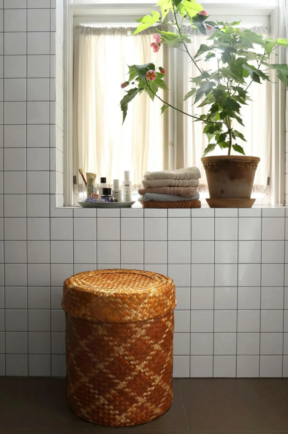 Mimou Bliss Check Kurv med låg L