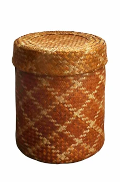 Mimou Bliss Check Kurv med låg L