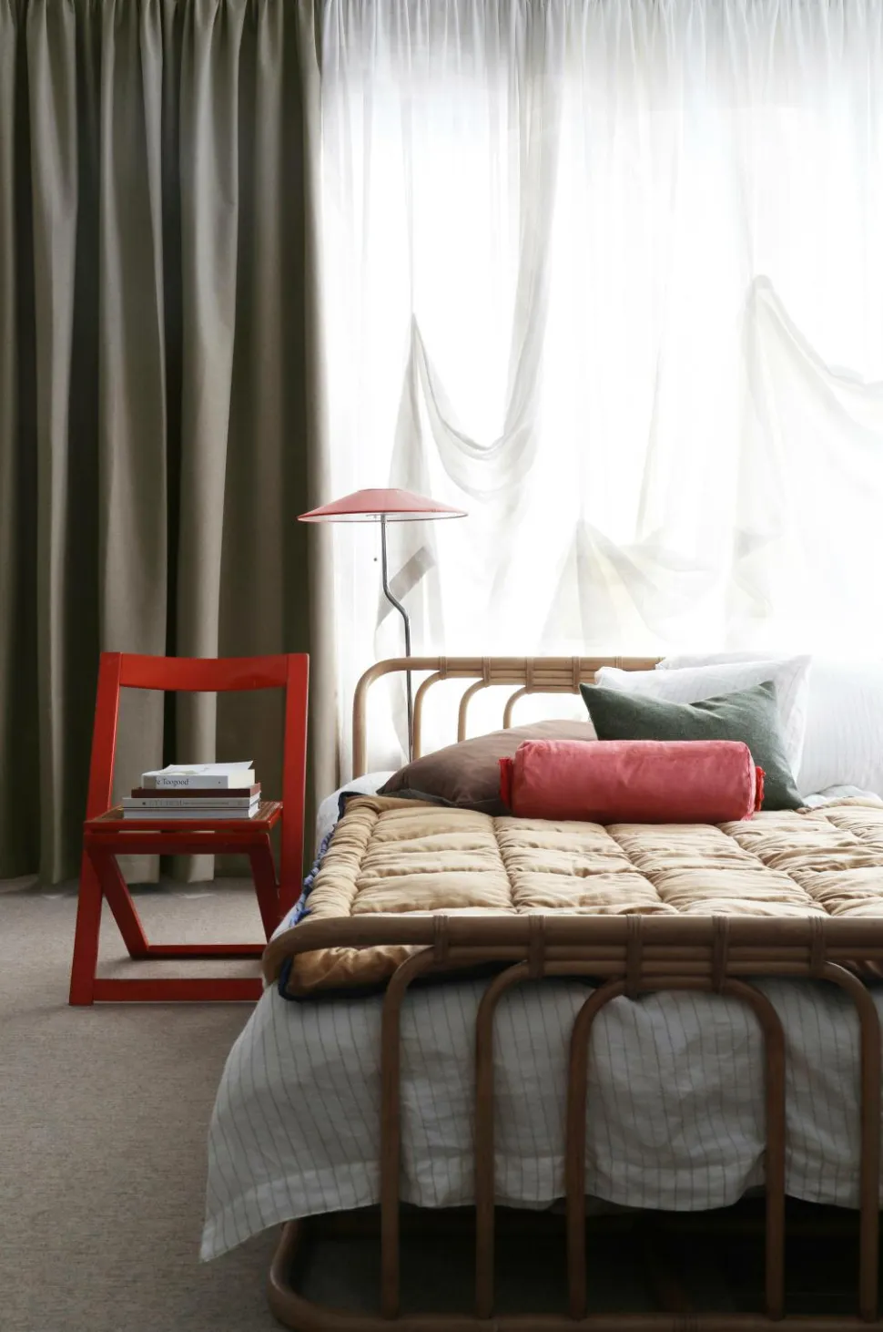 Mimou Hotelgardin Black Out dobbelt bredde