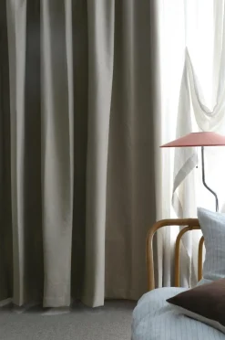 Mimou Hotelgardin Black Out dobbelt bredde