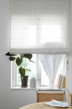 Mimou Liftgardin Ellie halvlærred 220 cm høj