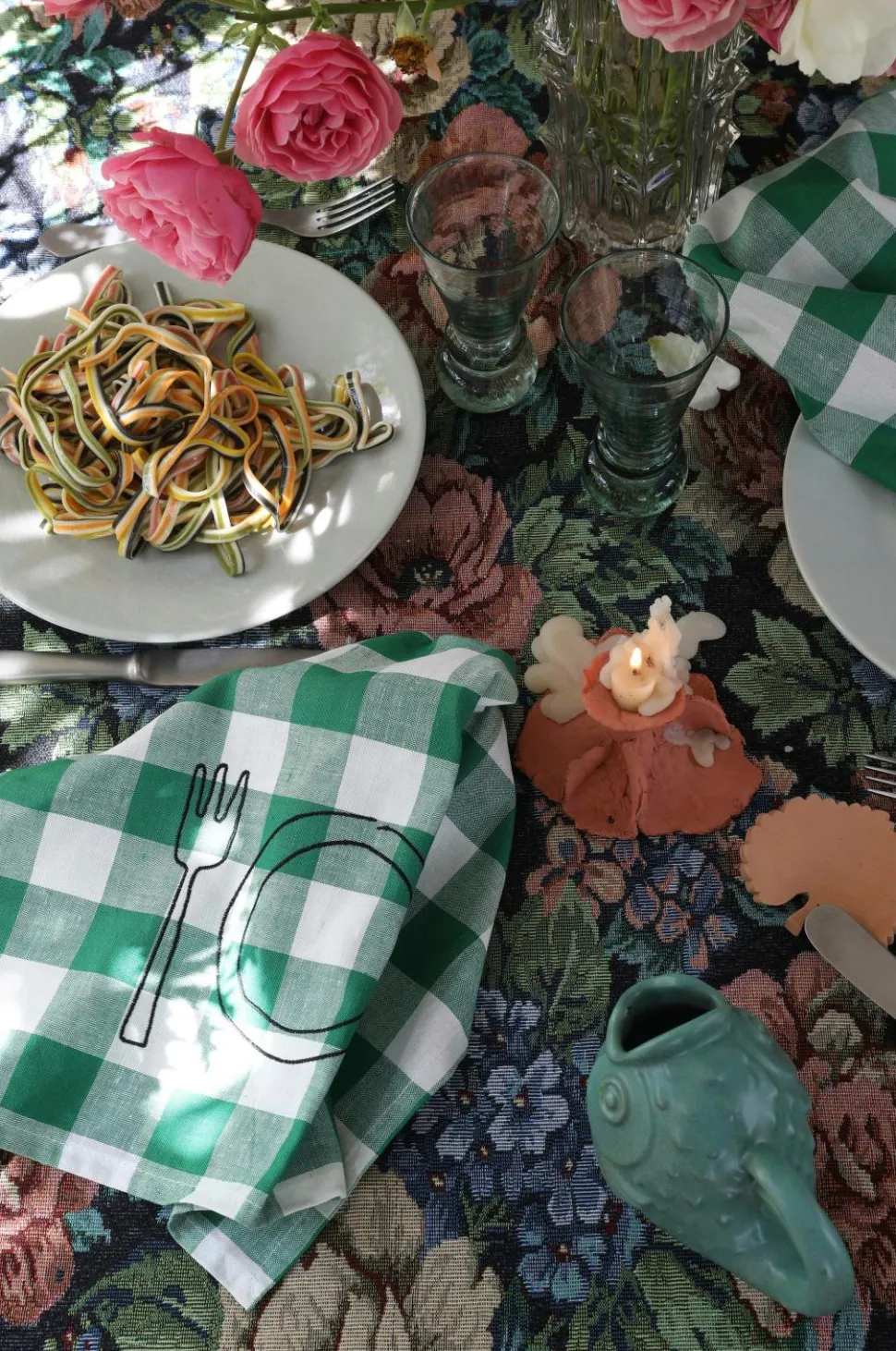 Mimou Tehåndklæde Plate