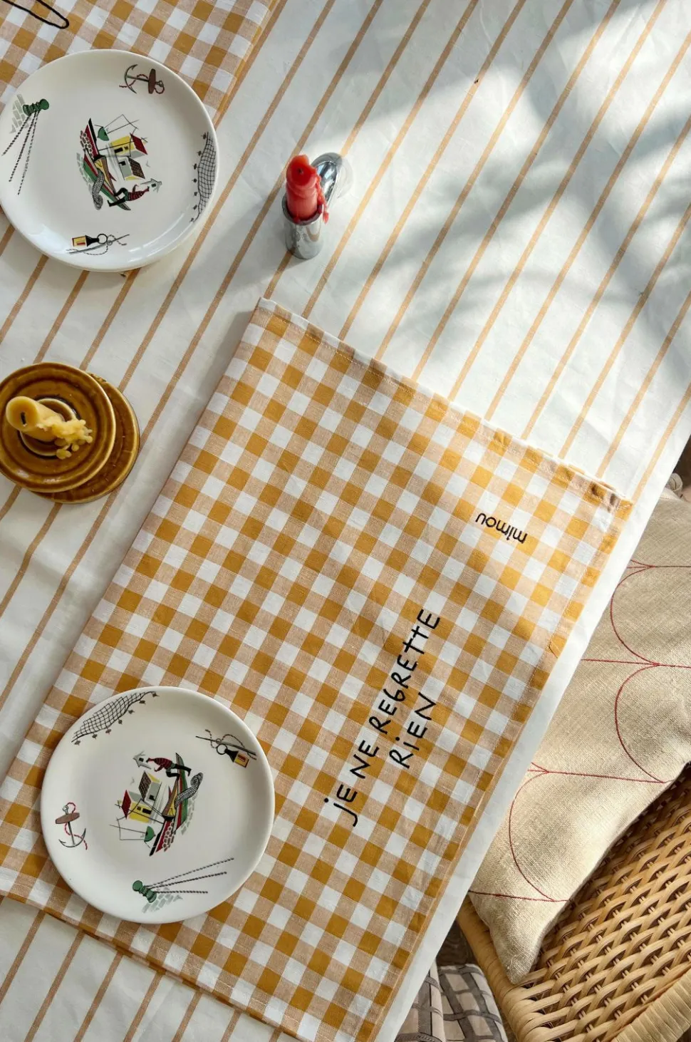 Mimou Viskestykke Je Ne Regrette