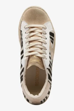 Moaconcept Kondisko Off White Details Cappuccino Zebra Print Horsy Iconic Deluxe