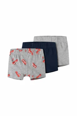 Name it Boksershorts nmmTights Grey Firetruck 3-pak