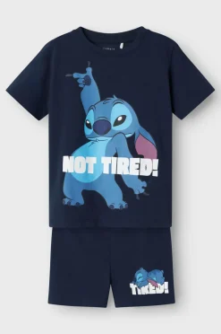Name it Pyjamas nmmArush Stitch nReg SS Nightset WD