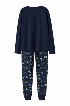 Name it Pyjamassæt nkmNightset Navy Gamer