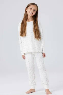 Name it Pyjamassæt nkfNightset Jet Stream Flowern