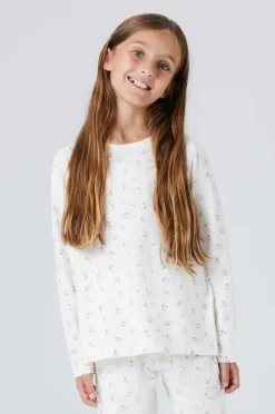 Name it Pyjamassæt nkfNightset Jet Stream Flowern