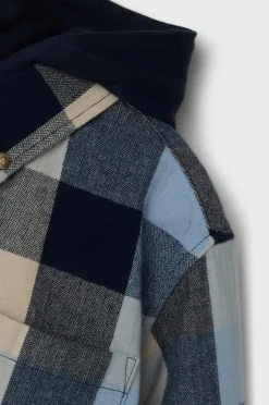 Name it Skjorte nkmLarry LS Overshirt WH