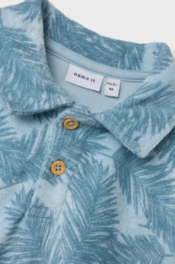 Name it Skjorte nmmFrede Nreg Terry SS Polo Box i frotté