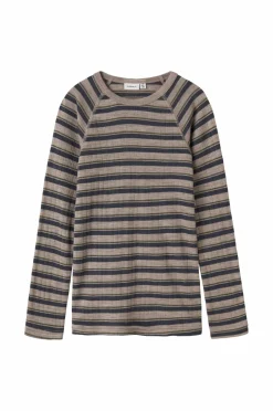 Name it Termisk top nkmWang Wool Needle LS Top Stripe