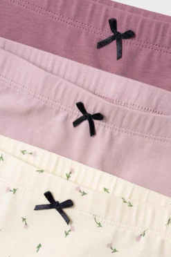 Name it Trusser NmfTights Buttercream Floral 3-pak