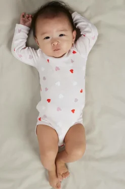 Name it baby Bodyer NbfBodyLS Carinaria Heart 3-pak