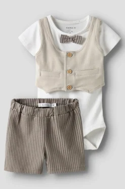 Name it baby Sæt nbmHelmar Shorts Set