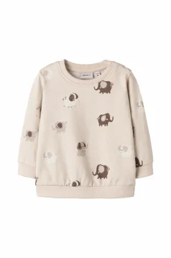 Name it baby Sweatshirt nbnoHapi LS Sweat Bru