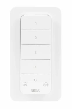 Nexa Myct-2107 Fjernbetjening med magnetisk nøgle 4-kanals 433 Mhz