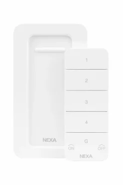 Nexa Myct-2107 Fjernbetjening med magnetisk nøgle 4-kanals 433 Mhz