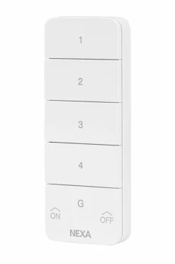 Nexa Myct-2107 Fjernbetjening med magnetisk nøgle 4-kanals 433 Mhz