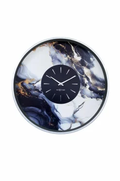 NeXtime Vægur Marble Duo 48 cm