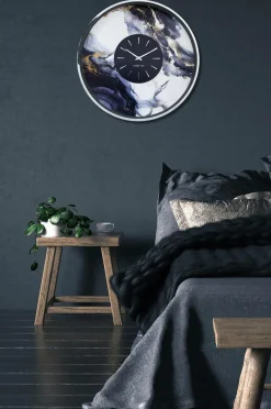 NeXtime Vægur Marble Duo 48 cm